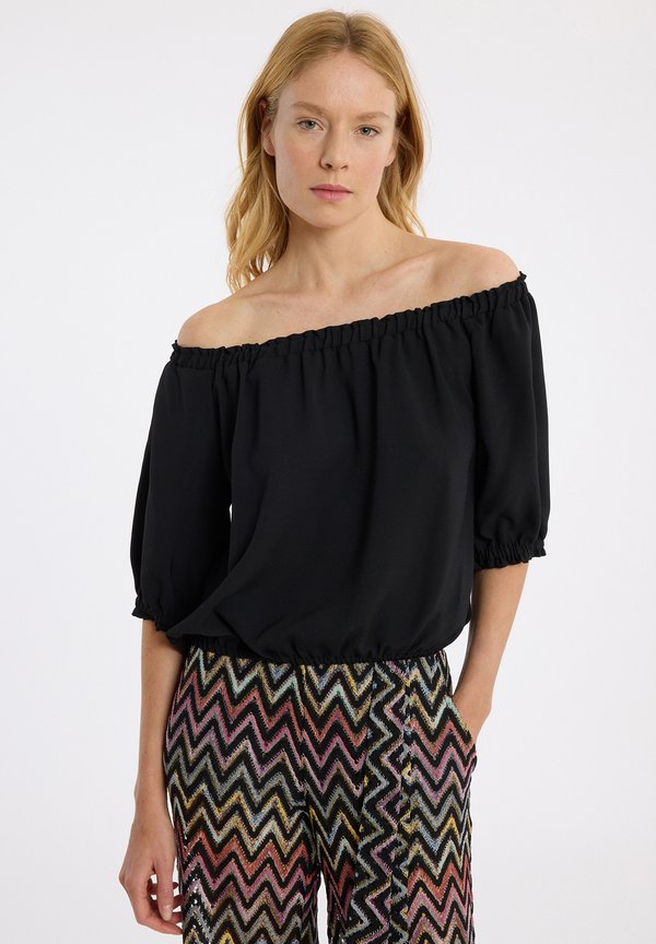 ZAPONI - Bluse - schwarz