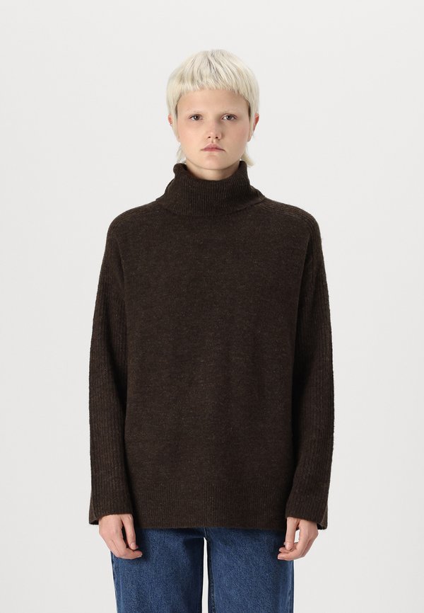 VMJUPITER HIGHNECK - Jumper - chocolate torte