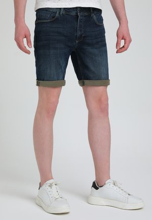 Jeans Shorts - d.blue od camel