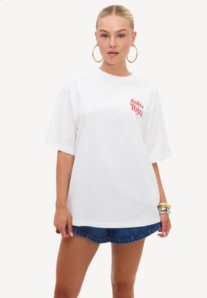 LOAVIES, BRIGHTER TOGETHER - T-shirt imprimé - white placement print