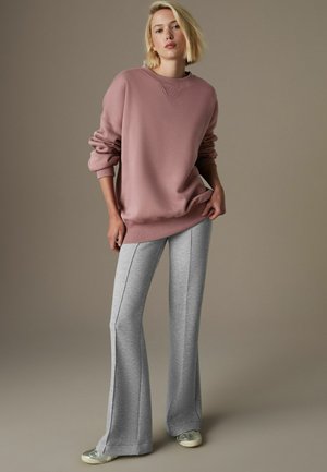 HEAVYWEIGHT BRUSHED CREW NECK - Sportinis megztinis - taupe brown