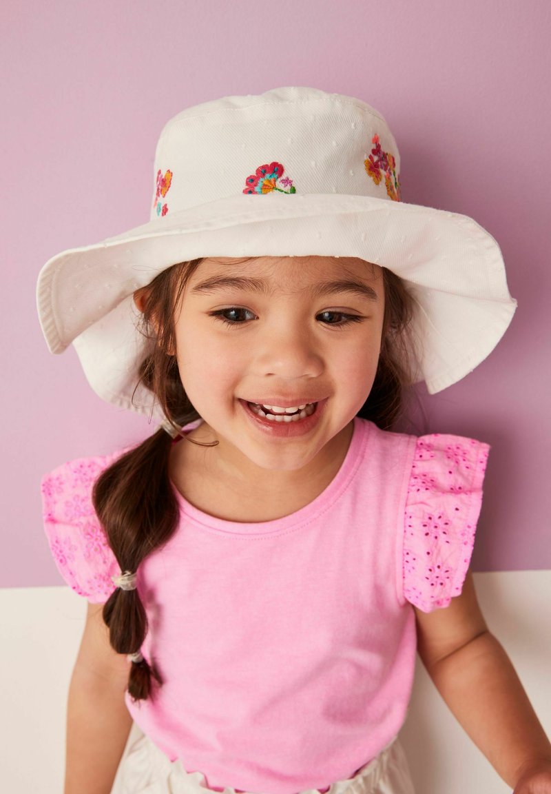 Next LOW BACK BUCKET HAT Chapeau white/blanc ZALANDO.FR