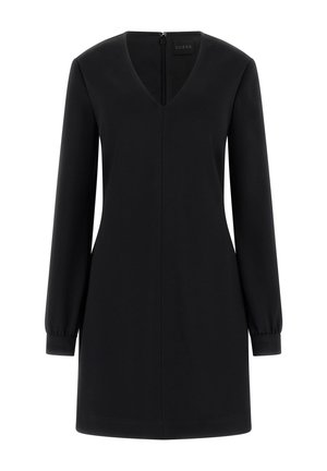 ENG ANLIEGENDES MINI - Jerseykleid - schwarz