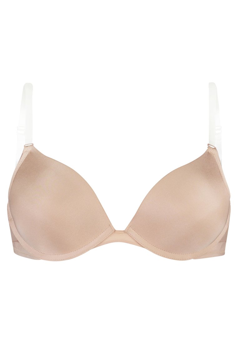 Hunkemöller TRANSPARENT BACK PADDED Sujetador push-up tan