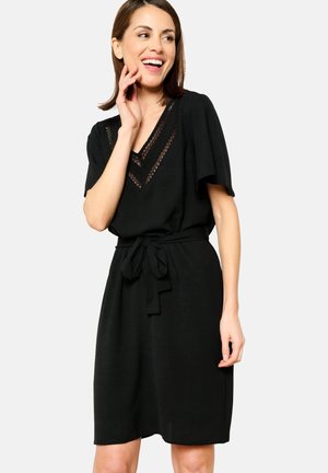 SHORT - Day dress - black