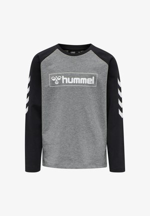 BOX UNISEX - Langærmede T-shirts - light grey