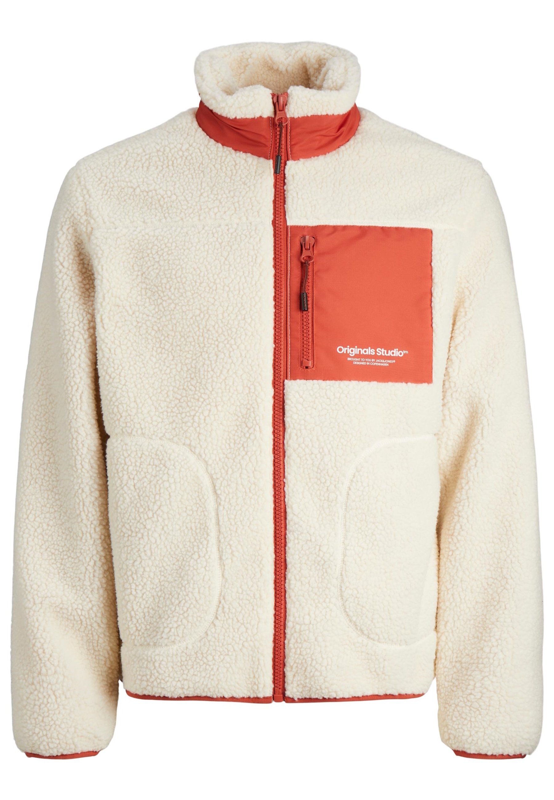 Jack Jones Giacca in pile weiß/bianco