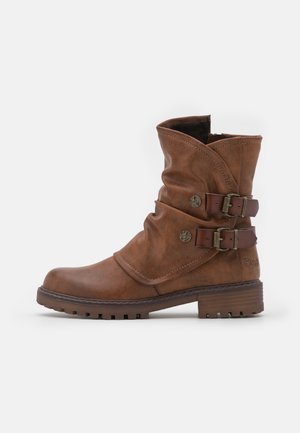 VEGAN ROADS - Cowboy-/Bikerlaarsjes - whiskey local sheriff
