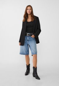 REGULAR FIT - Blejzer - black