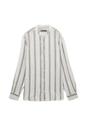 MANDARIN NECK - Skjorter - khaki