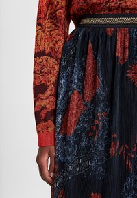 Desigual Falda acampanada - blue