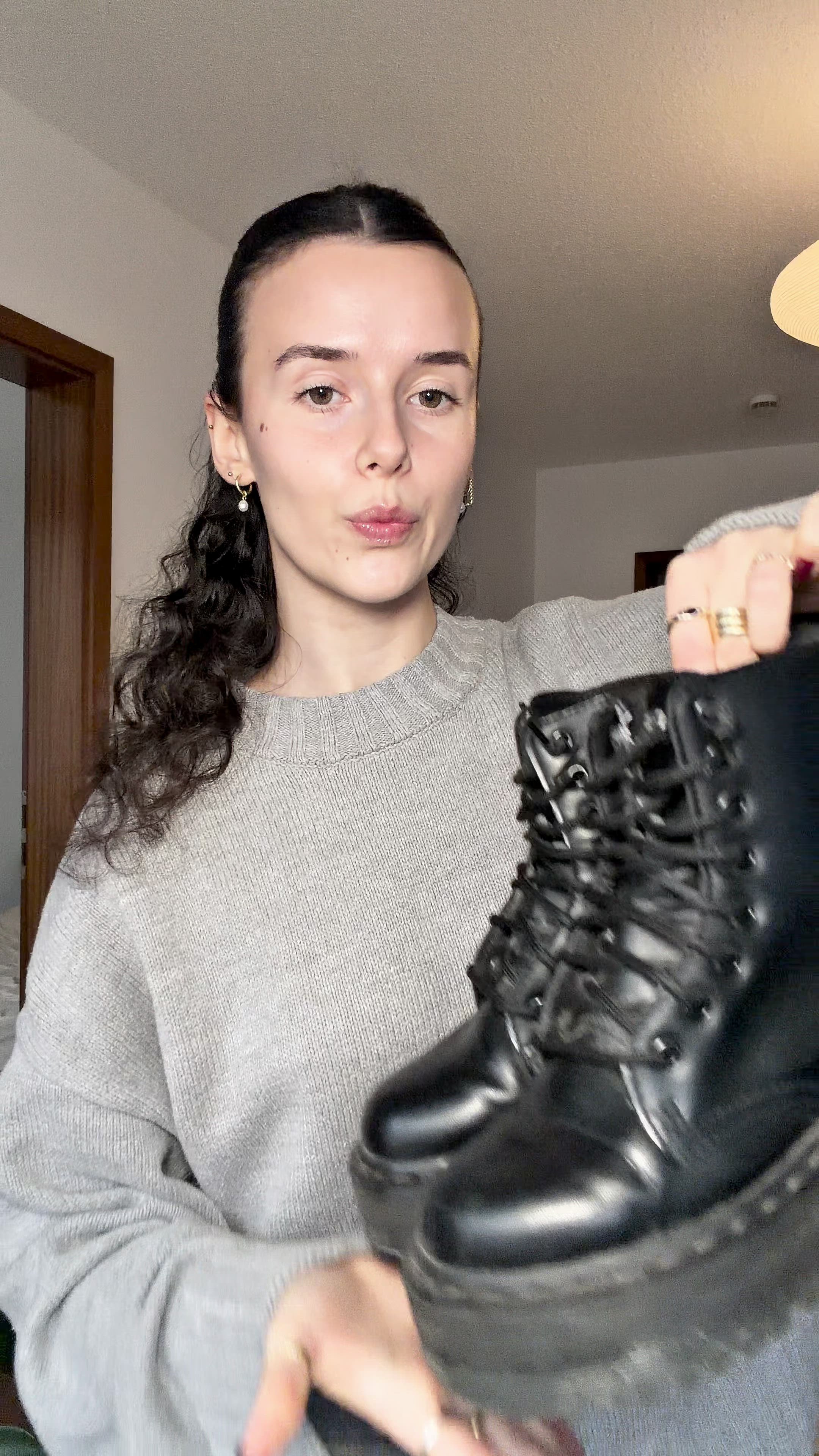 Dr. Martens Enkellaarsjes met plateauzool - black/zwart - Zalando.nl