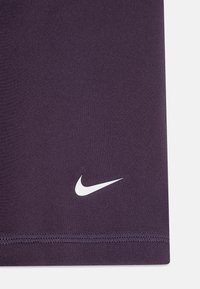 Nike Performance PRO UNISEX - Leggings - dark raisin/white