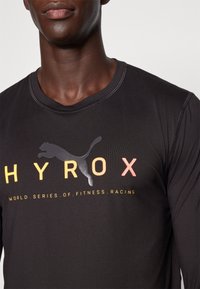 Puma HYROX RUN CLOUDSPUN TEE - Longsleeve - black
