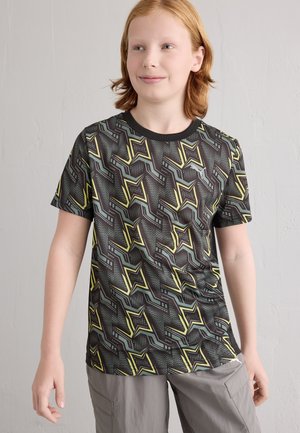 TAD TEE UNISEX - Spordi T-särk - black