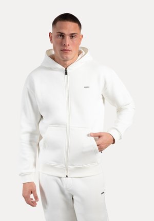 ILYAS - Sudadera con cremallera - creme