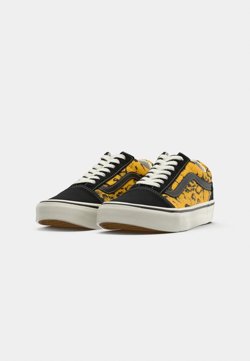 Vans Sportlicher Schnürschuh 'OLD SKOOL BLACK / YELLOW' — foto 3