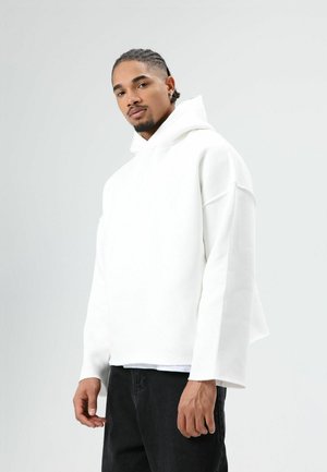 OVERSIZED - Sweat à capuche - ecru