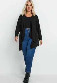 Yours Clothing WATERFALL - Kofta - black