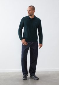 Pier One WOOL JUMPER - Strikkegenser - mottled dark green