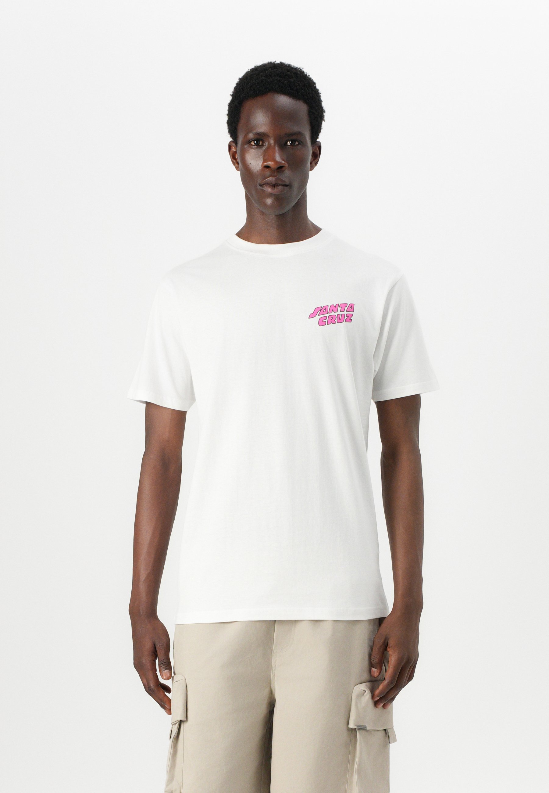★Santa Cruz Grabke All Around T-Shirt 関税込★ Santa Cruz GRABKE ALL AROUND STACK UNISEX - Print T-shirt