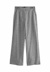 Next TALL FIT  TEXTURED WIDE   - Kalhoty - black white