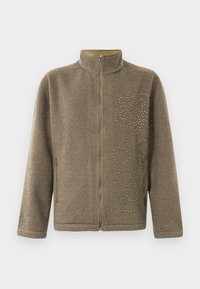 STUDDED FLEECE JACKET - Fleece jacket - green