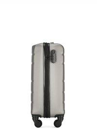 WITTCHEN SMALL SUITCASE WITH LUGGAGE TAG FROM ABS - Trolley - champagne