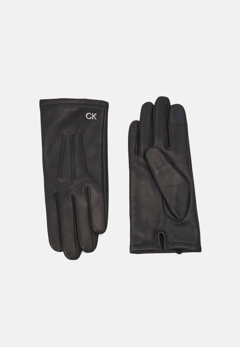 Calvin Klein GLOVES UNISEX Gants black/noir ZALANDO.FR