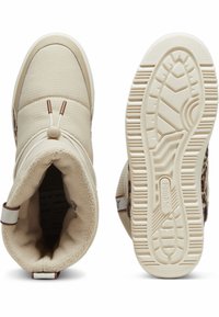 Puma SNOWBAE ANIMAL - Snowboots  - putty black-brown mushroom