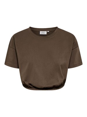 ONLY MATERNITY, OLMOLIA - T-shirts basic - chocolate brown