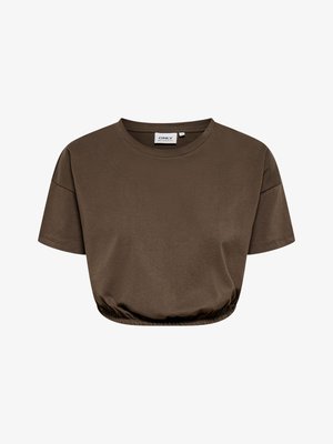 ONLY MATERNITY, OLMOLIA - T-shirt basique - chocolate brown