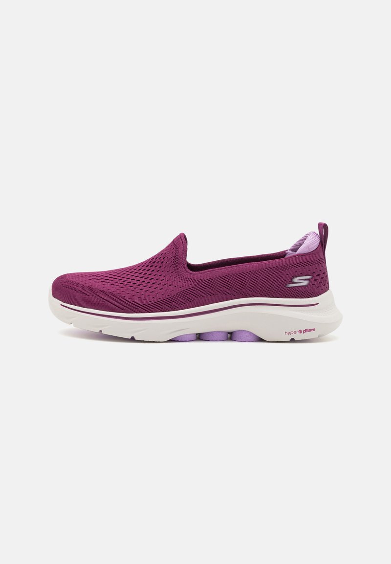 Skechers GO WALK - Sapatos sem atacadores - plum