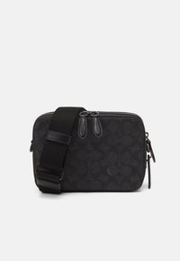 CHARTER CROSSBODY BAG 19 IN SIGNATURE CANVAS - Skulderveske - charcoal
