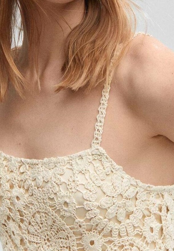 Mango Day dress - off-white - (Pre-owned) - Zalando.ie Mango Day dress - off-white - (Pre-owned) - Zalando.ie