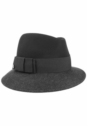 Lierys ASYM TWOTONE - Hat - schwarz anthrazit