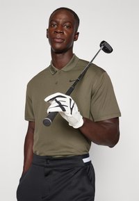 Nike Golf SOLID  - Polo - cargo khaki/black