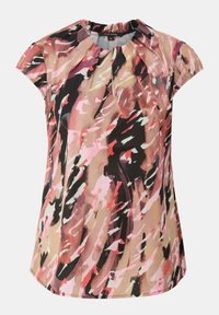 comma GEMUSTERTE - Bluse - mehrfarbig