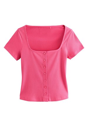 SHORT SLEEVE THROUGH - Cardigan - pink