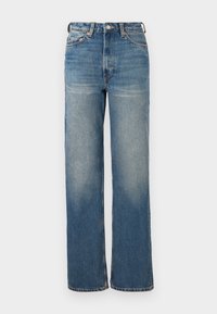 ROWE EXTRA HIGH - Straight leg jeans - iron blue