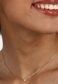 Live Diamond Ketting - gulguld färgad