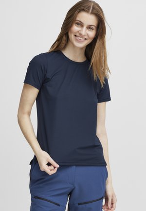 North Bend NBELWINA W - T-shirts basic - navy blazer