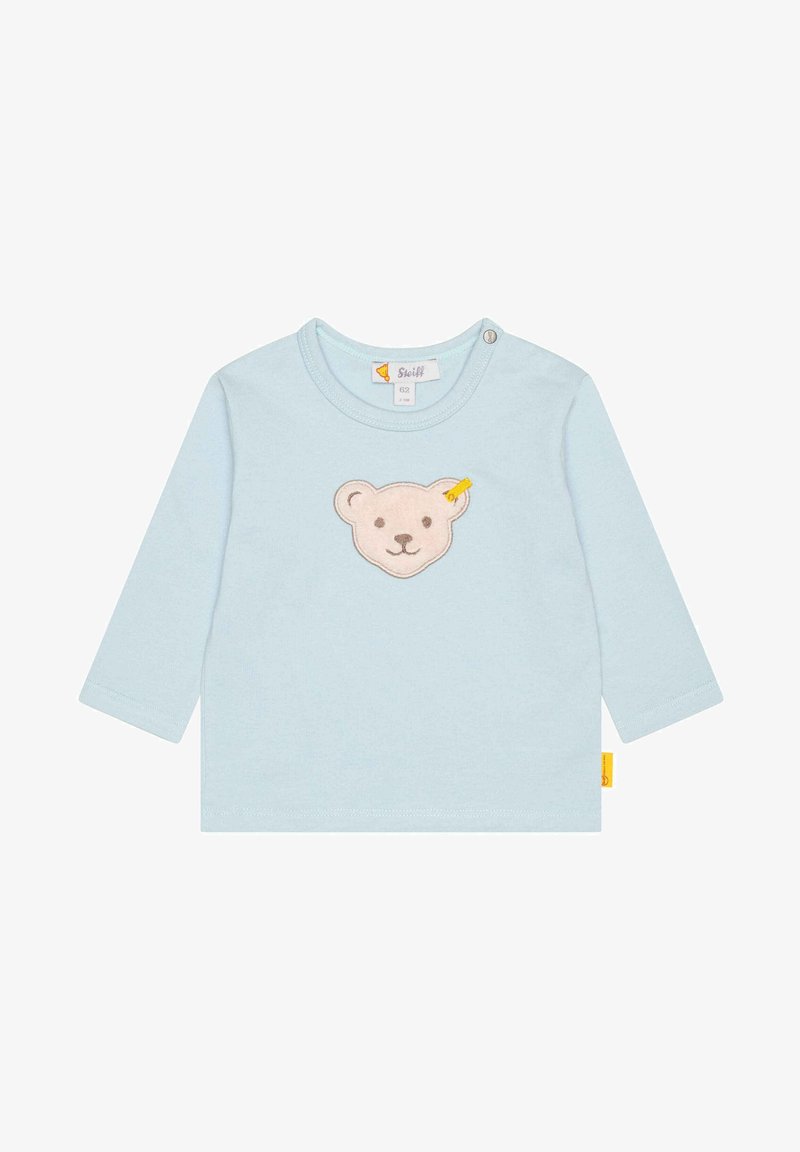 Steiff CLASSIC MIT TEDDYKOPF - Top s dlouhým rukávem - sterling blue