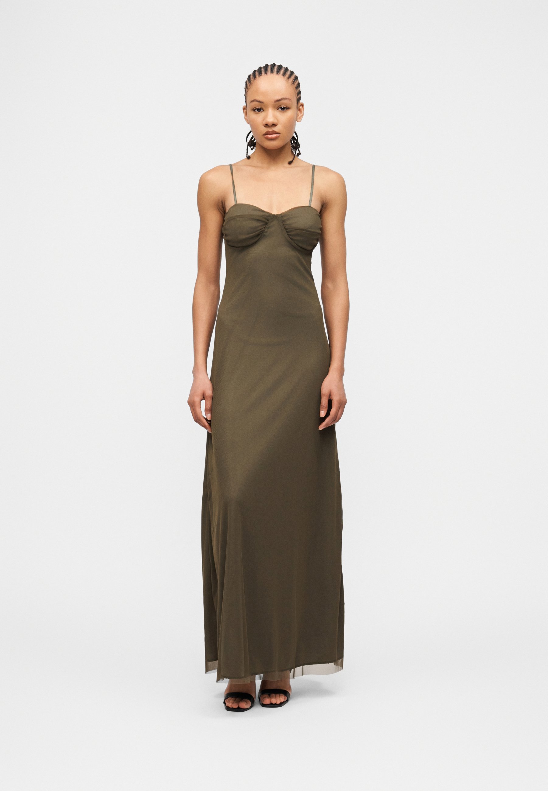 WAL G. NINA DRESS - Day dress - khaki green/khaki - Zalando.ie