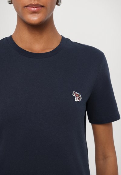 PS Paul Smith WOMENS ZEBRA - Tricou basic - blue
