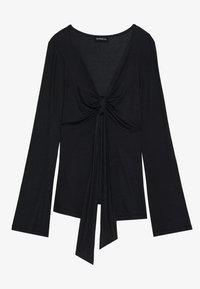 Long sleeved top - black