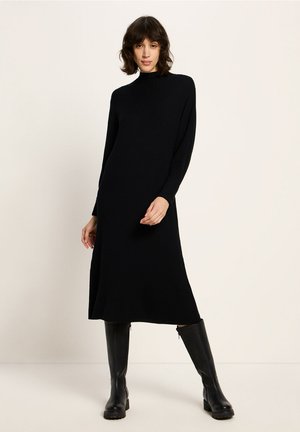 Strickkleid - black