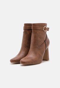 Anna Field Wide Fit Botines de tacón - brown