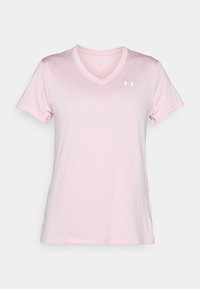 TECH TWIST - Tekninen t-paita - prime pink/white