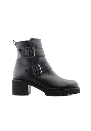 Bottines de cowboy / motard - schwarz